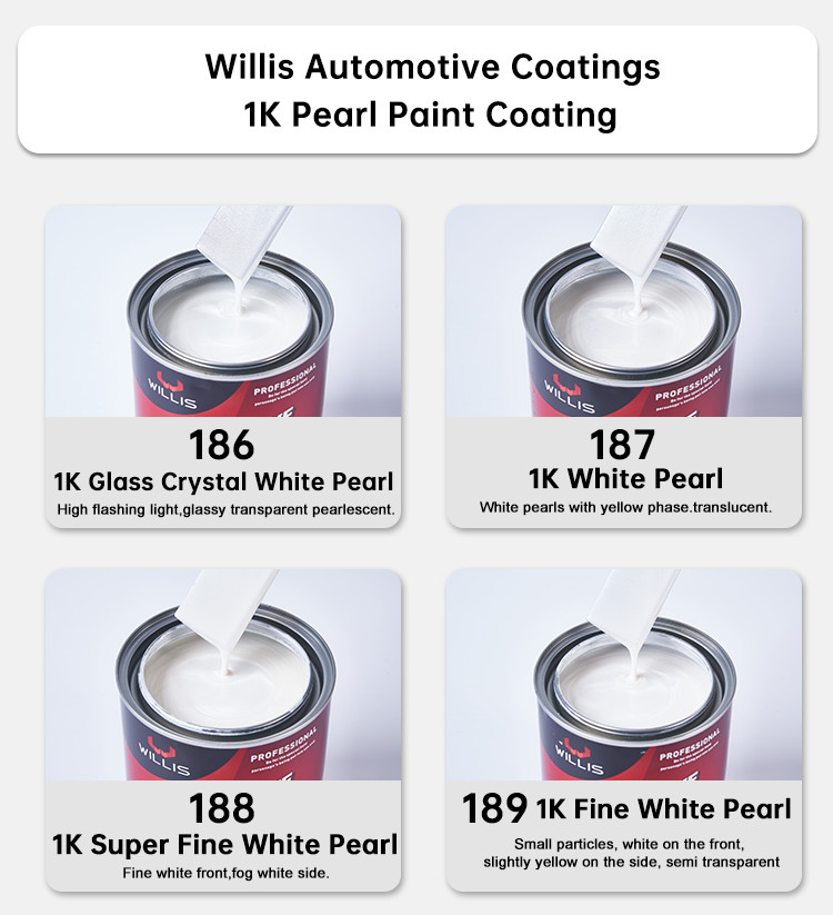Производственное предложение Акриловый лак 1K Basecoat Pearl Car Paint 1K Copper Pearl OEM Доступно Авторефинировка Спрей Автомашина