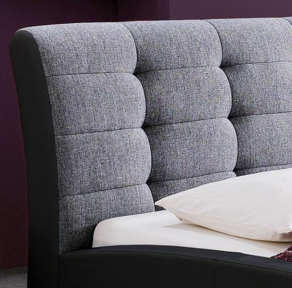 european style modern simple curving sidepart fabric bed bedroom furniture