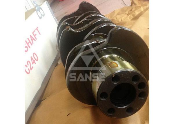 ISUZU C240 Engine Crankshaft ,  forged steel crankshaft for ISUZU Engine parts