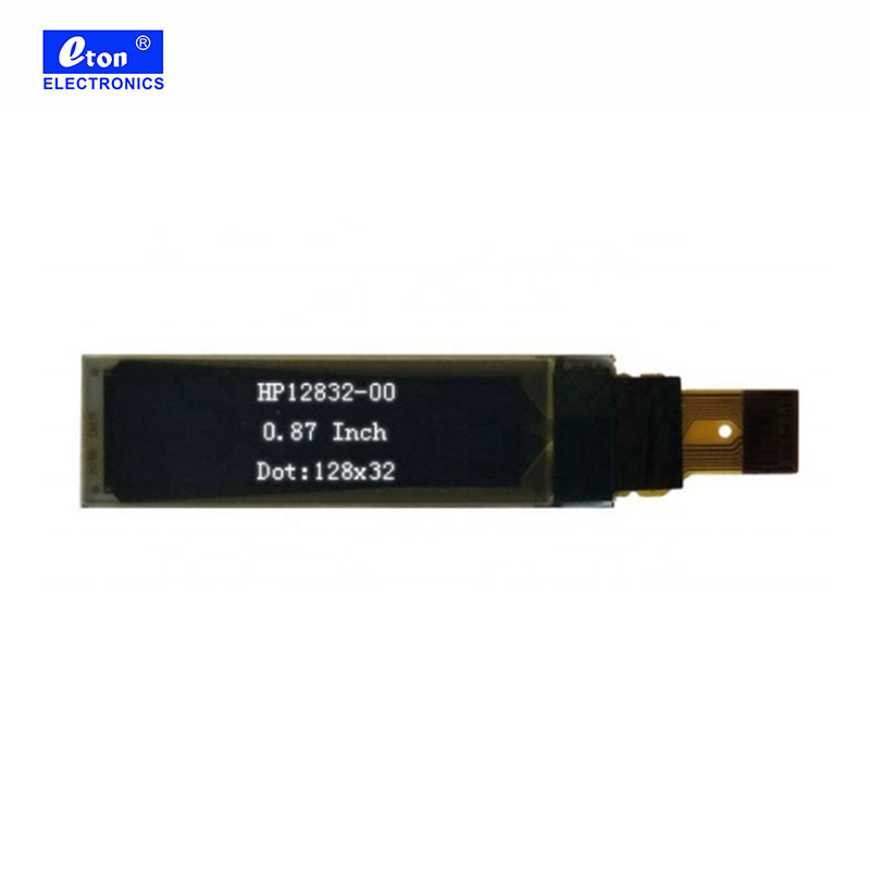 0.87 128×32 Bar OLED Display Module FPC Strip Shape OLED Screen Panel
