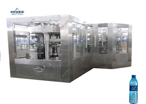 Purified Mineral Water Glass Filling Machine Production Line 500ml / Bottle