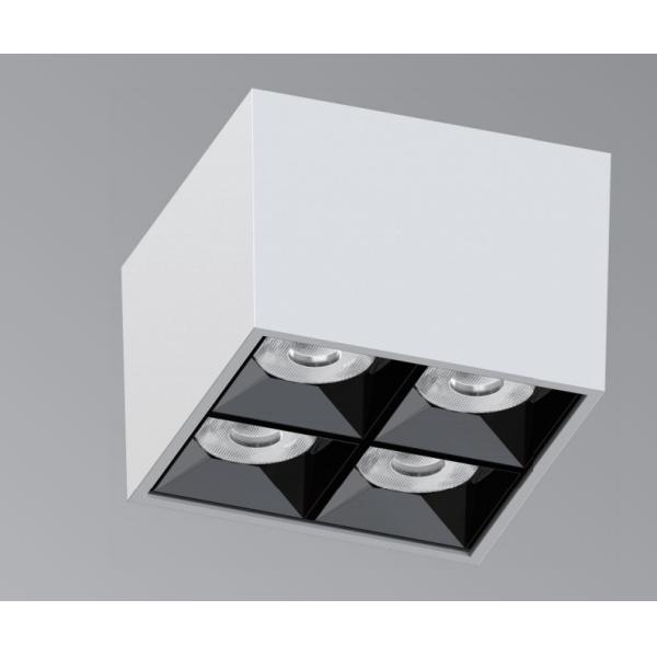 Simple White Black Kitchen bathroom Bedroom corridor Spot Light COB Surface Mounted LED Downlight 10W 14W 20W 24W