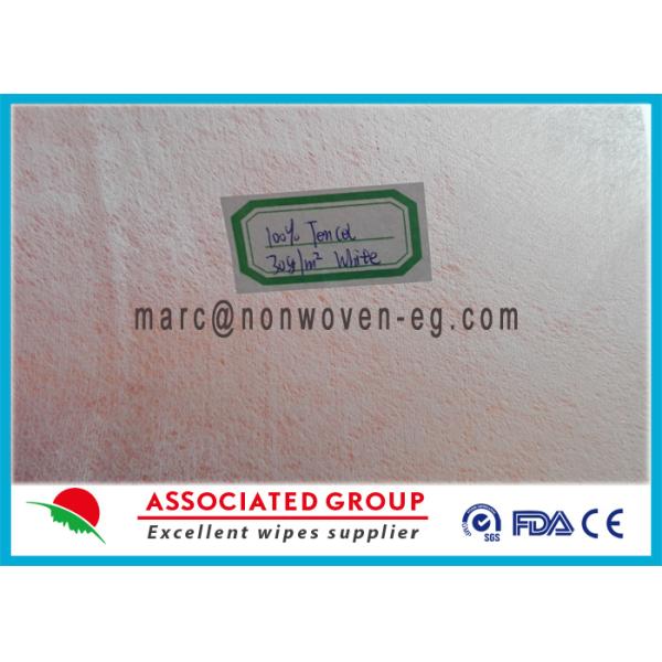 Ткань Biodegradable 30GSM Nonwoven Tencel целлюлозная Spunlace