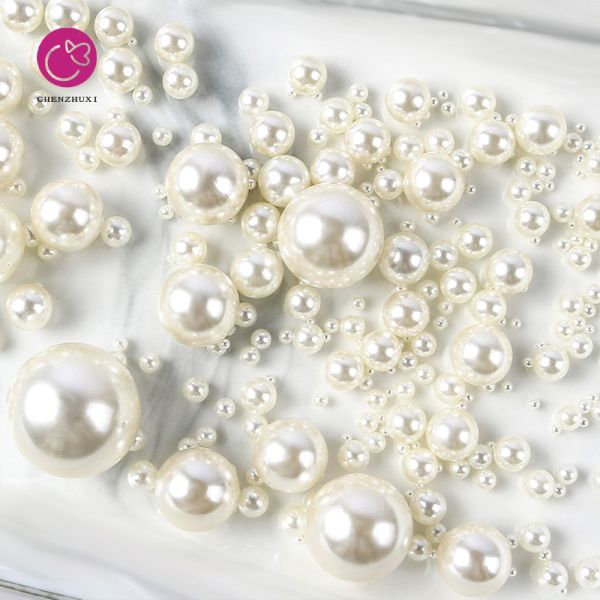 Wholesale 3A Loose Pearls Round Half-hole White 7mm 8mm 9mm Natural Freshwater Pearl for Jewelry