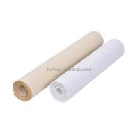 Tecido de filtragem de meios de comunicação não tecido químico branco Material para colector de poeira