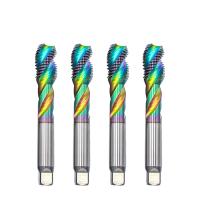 Die-Casting Aluminum Special Fine Teeth TIN Coating Screw Tap with Customized Size and High Cobalt Color