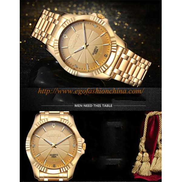 050A Stainless Steel Watch Black White Gold Watch Golden Watch Luxury Watch Gift Watches