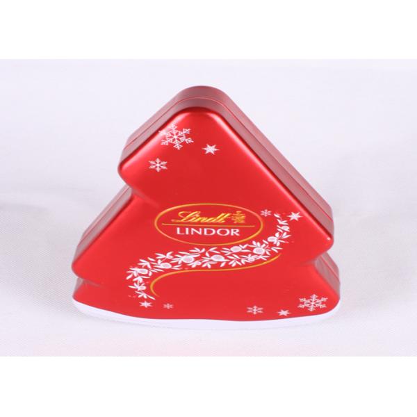 New Year Holiday Candy Gift Tins With Custom Artwork Printing and Embossing