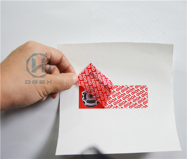 Лента уплотнений анти- поддельной трамбовки очевидная с Мулти печатанием цвета