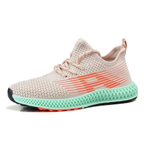 Men's Cool Flyknit Running Footwear Low Top Cushioning Multicolors