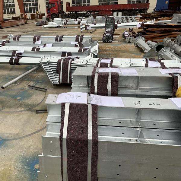 Hot Dip Electric Transmission Tower 10kV-500kV Galvanized