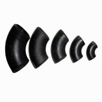 Acero de carbono de Asme B16.9 codo de 90 grados que suelda con autógena la colocación A234 Wpb del tubo sin soldadura