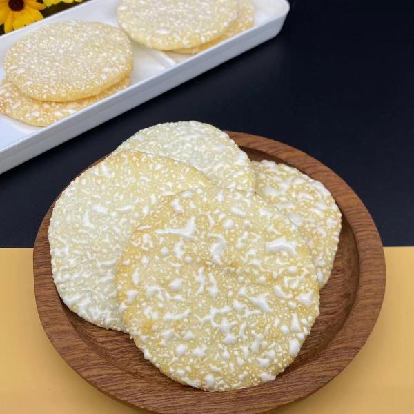 Deliciosas galletas de arroz de algas marinas hechas con ingredientes de primera calidad