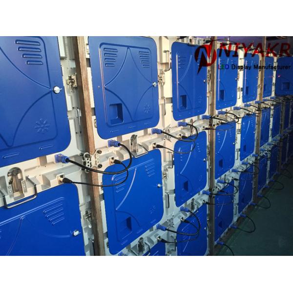 Outdoor Waterproof P6 Rental LED Display High Refresh Rate 6000 Cd/sqm