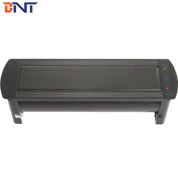 High quality office furniture flush mount motorized flip up table socket box