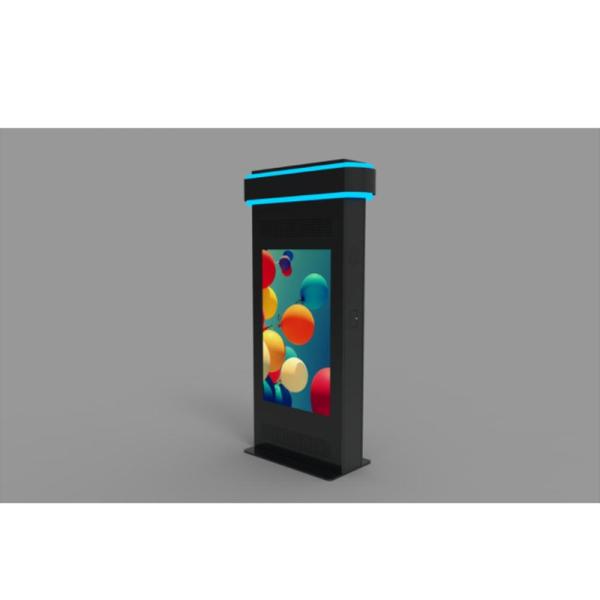 Urhealth bar type Android advertising display screen IP65 weatherproof 55 inch outdoor digital signage totem wifi