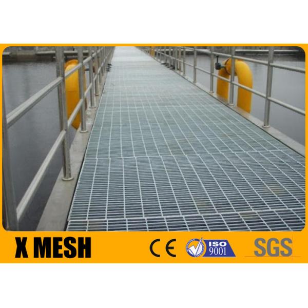 Aluminum 25x3mm Bearing Bar Grating Length 2000mm For Oil Refinery