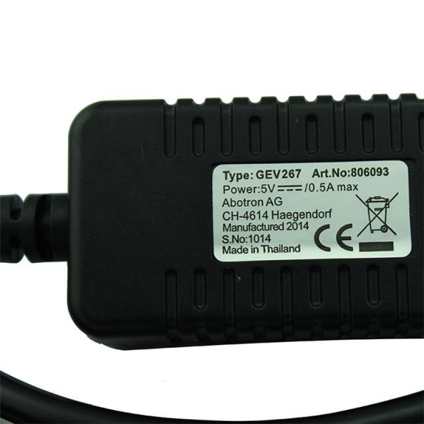 Gev267 Leica Survey Accessories Lemo To Usb Data Cable For Leica Total Station