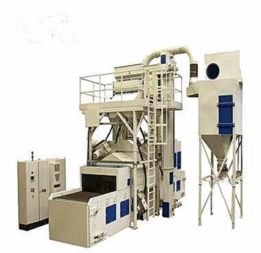 Forging Cleaning Abrasive Blasting Machine , Blast Cleaning Equipment Wire Mesh Type