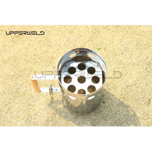 Цинковая стальная канистры древесный уголь каминный стартер для портативного BBQ на открытом воздухе