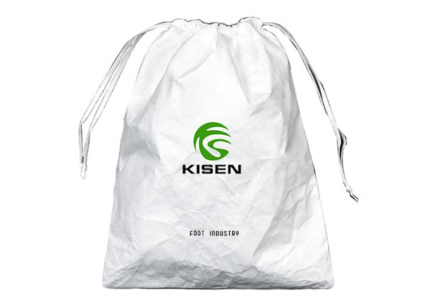 Neoprene Satin Tyvek Drawstring Bags , High Technology Reusable Tyvek Paper Bag