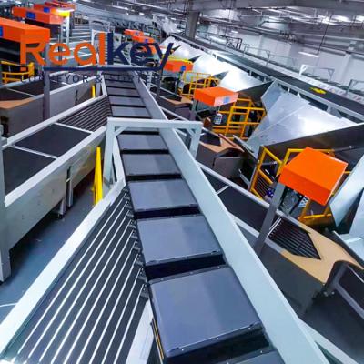 Customizable Cross Belt Sorter System Standardized With Modular Solutions
