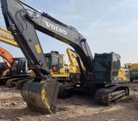 Preço baixo 18100kg Vollvo EC210D de segunda mão Excavadora hidráulica com motor D5E