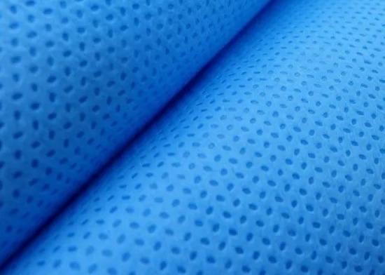 Eco-friendly Non Woven Fabric 45gsm PPE Protection for  Disposable Isolation Gown
