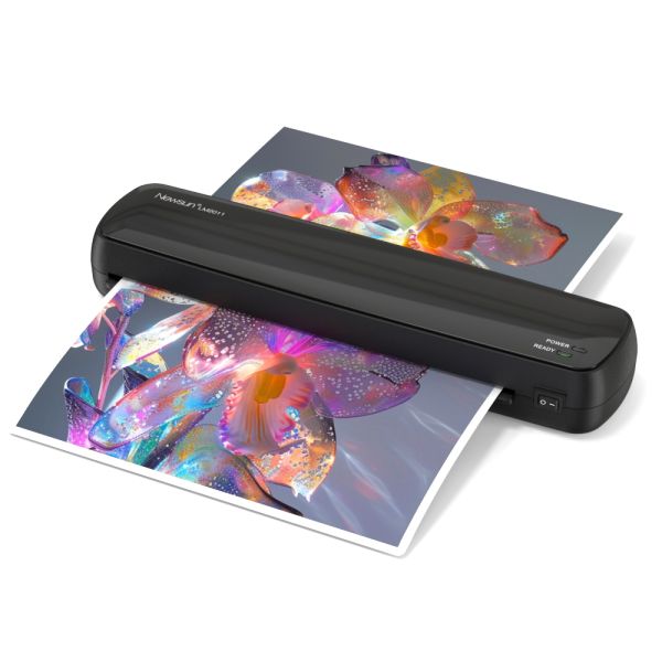 A3 Laminator, 2~4mins Warm-up, 250mm/min Speed, Max Laminating Pouch 125mic,for Home & Office Use