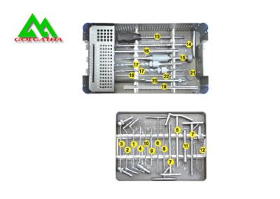 Metal DHS DCS Orthopedic Instruments Set , Hospital Medical Surgical Supplies