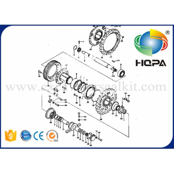 170-27-00020/170-27-00021 Floating Oil Seal For Komatsu, D95S-1 D80A-12