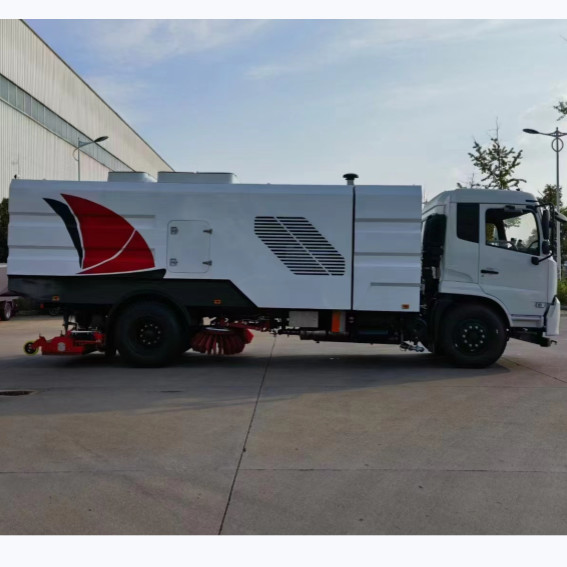 2600мм колесная база вакуумная дорожная метла Механическая очистка метла