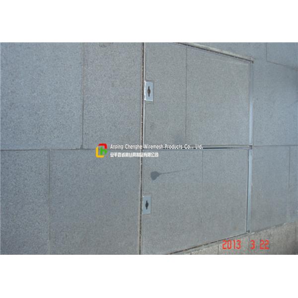 Metal Bars Concealed Manhole Cover Pressure Welding 0.1 - 6m Length