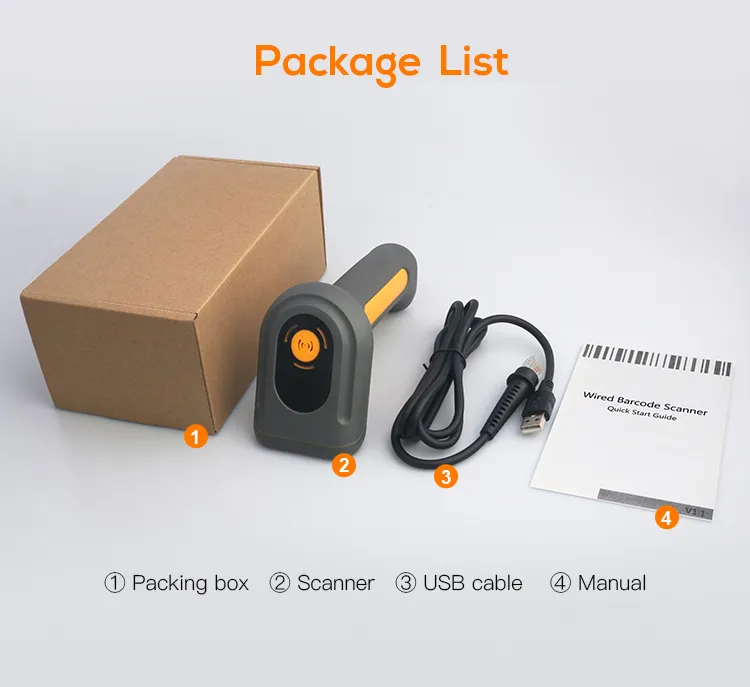 DS6530-1D 1D Barcode Scanner 300 scans/sec USB RS232