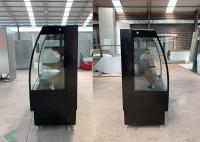 Front Vegetable Display Chiller With aberto comercial obstrui no compressor