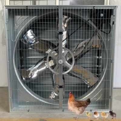 2025 Hot 1380mm Centrifugal Exhaust Fan for Greenhouse Poultry Electric Industrial with Push Pull ODM Customizable