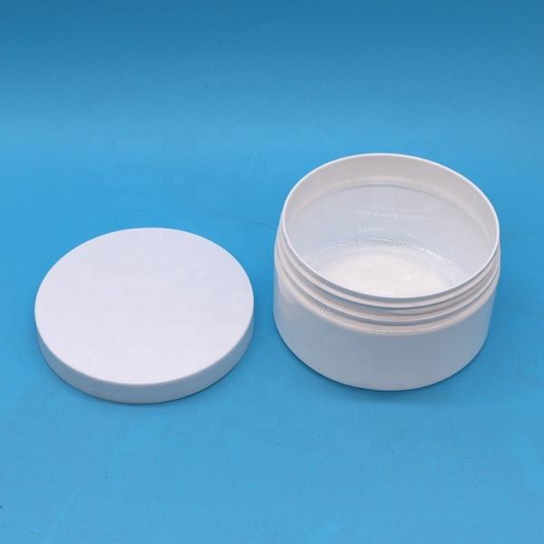 Medicine wide mouth containers with 8 oz PET round cream bottles and customized logo