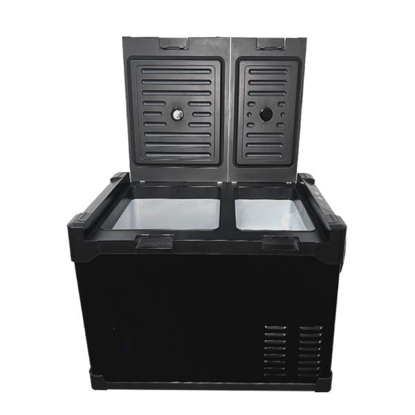 Tesla Accessories 55 Liters Armrest Car Fridge Special Design 12v Refrigerator for Tesla