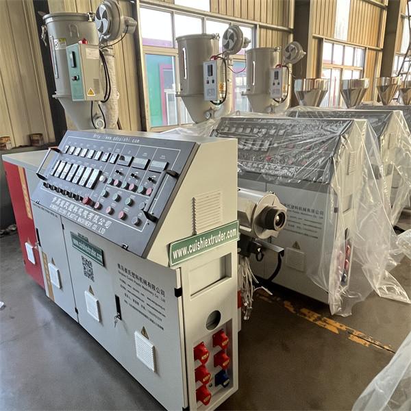 Máquina de extrusão de tubos elétricos de plástico, máquina de fabricação de tubos flexíveis corrugados
