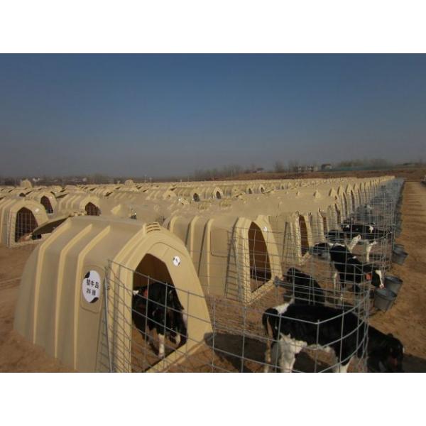 Animal Cages Livestock Farm Equipment Polyethylene Plastic Calf Hutch