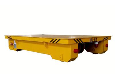 Battery Powered Electric Flat Cart Equipped With Collision Safety Protection Device