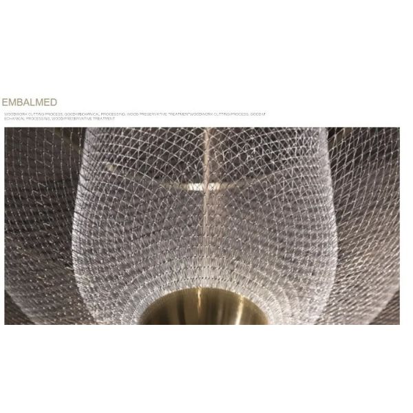 Postmodern Living Room Pendant Lamp Meshmatics Chandelier（WH-AP-614）