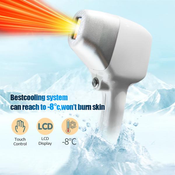 Painless Permanent 1-400ms Diode Hair Removal Machine Oem Available