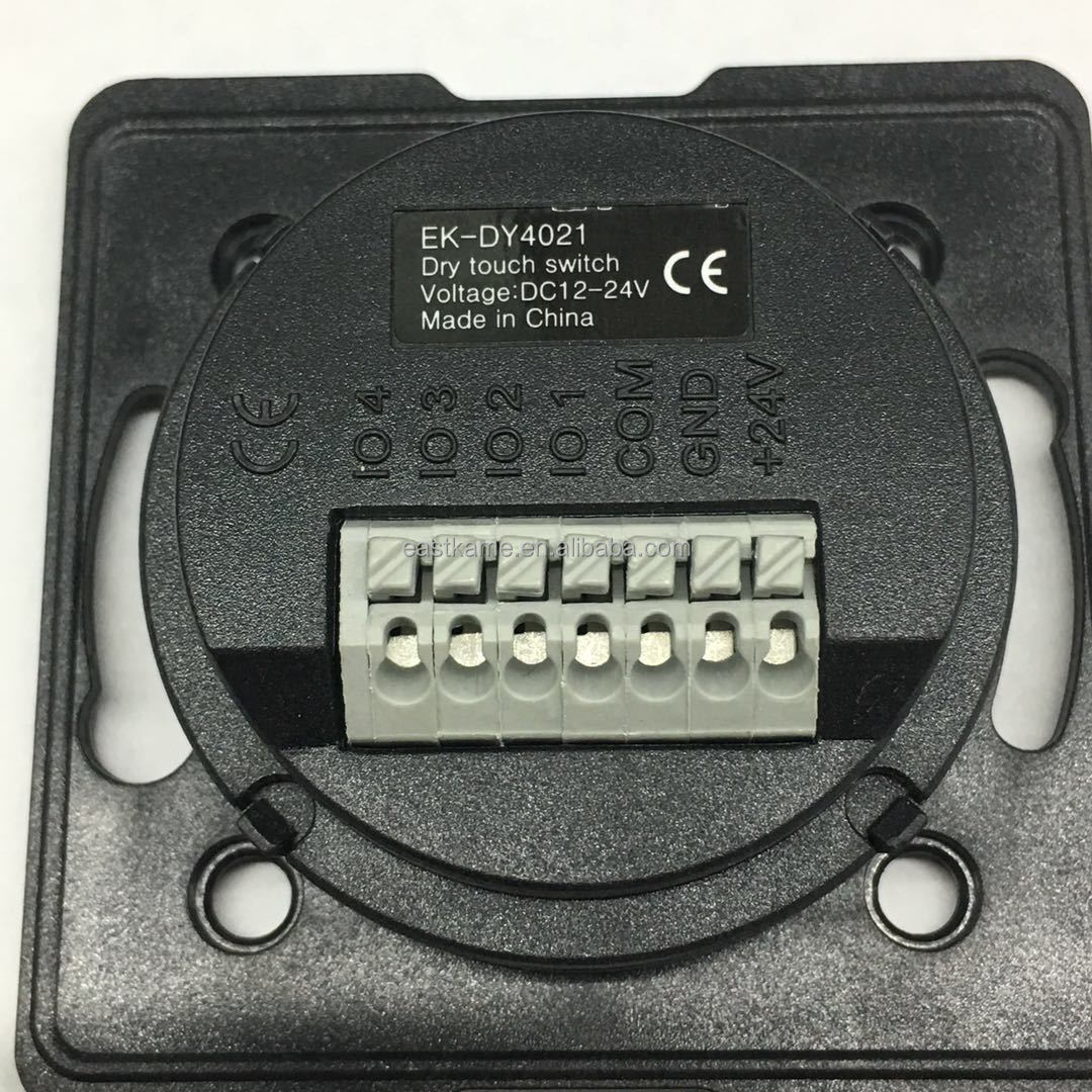 Dry Contact Switch or Wall Keypad for Home Automation,smartliving Dali RS485/RS232 System