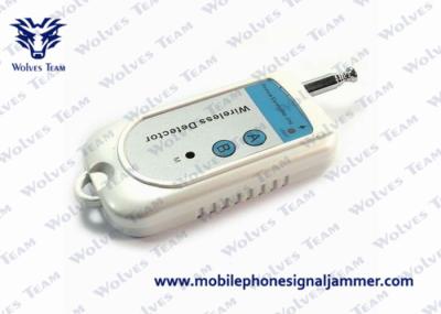 White Color Wireless Camera Rf Detector , Hidden Camera Detector CE Approved