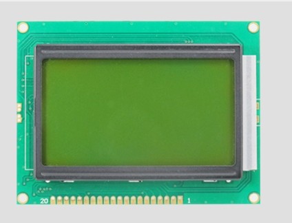 Monochrome модуль дисплея LCD матрицы точки графический с белый освещать контржурным светом