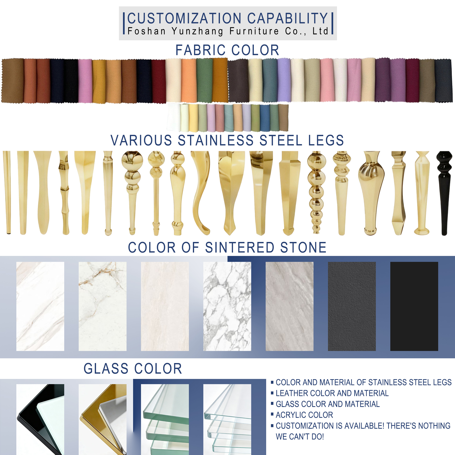 Foshan Yunzhang Furniture Manufacturing Co., Ltd.