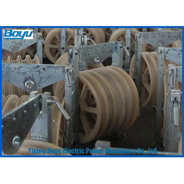 Передающая линия шнуруя установленные шкивы для стальной веревочки провода кабеля, гальванизированного железного каркаса