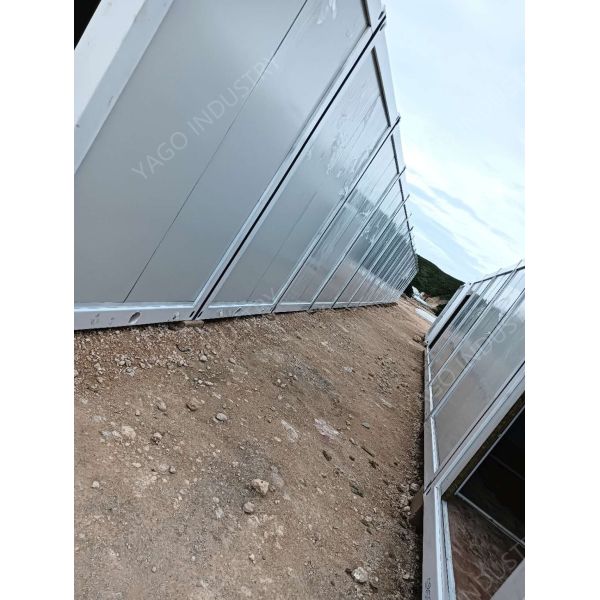 Galvanized Steel Portable Modular Accommodation Building Lightweight
