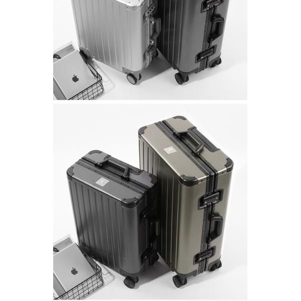 ALL ALUMINUM MAGNESIUM ALLOY LUGGAGE WOMEN'S AND MEN'S ALUMINUM ALLOY ROD BOX ALUMINUM FRAME 26 